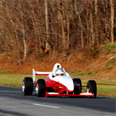 F1000 on the outside track of Philly Motor Sports time trial