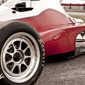 Body shot of F1000 race car from Philly Motor Sports
