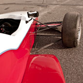 Right hand front side of F1000 race car from Philly Motor Sports - Formula B